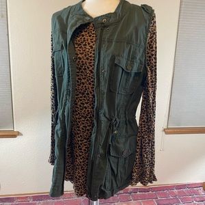 Maurices Olive Green Utility Vest Sz XL